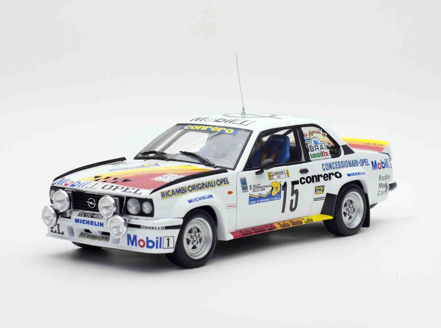 1:18 Sunstar - Opel Ascona 400 -#15 Biasion Miki/Rudy-Winner Rally Internazionale della Lana 1982
