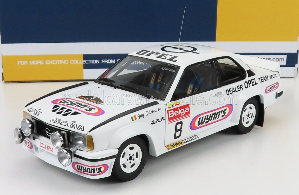 1:18 Sunstar - Opel Ascona 400 -#8 G.Colsoul/A.Lopes-2nd Bianchi Rally 1981