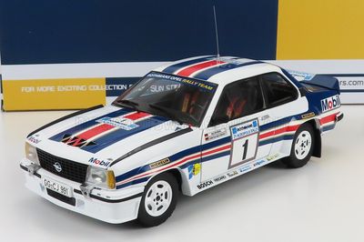 1:18 Sunstar - Opel Ascona 400 -#1 W.Röhrl/C.Geistdörfer-2nd Rothmans Acropolis Rally 1982 1:18 Sunstar - Opel Ascona 400 -#1 W.Röhrl/C.Geistdörfer-2nd Rothmans Acropolis Rally 1982