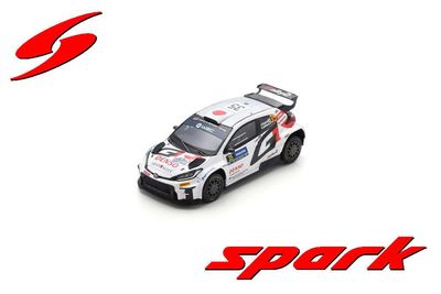 1:43 Spark - TOYOTA GR Yaris Rally 2 No.35 TOYOTA GAZOO Racing RC2 Rally Sweden 2024 H. Kogure - T. Luhtinen 1:43 Spark - TOYOTA GR Yaris Rally 2 No.35 TOYOTA GAZOO Racing RC2 Rally Sweden 2024 H. Kogure - T. Luhtinen