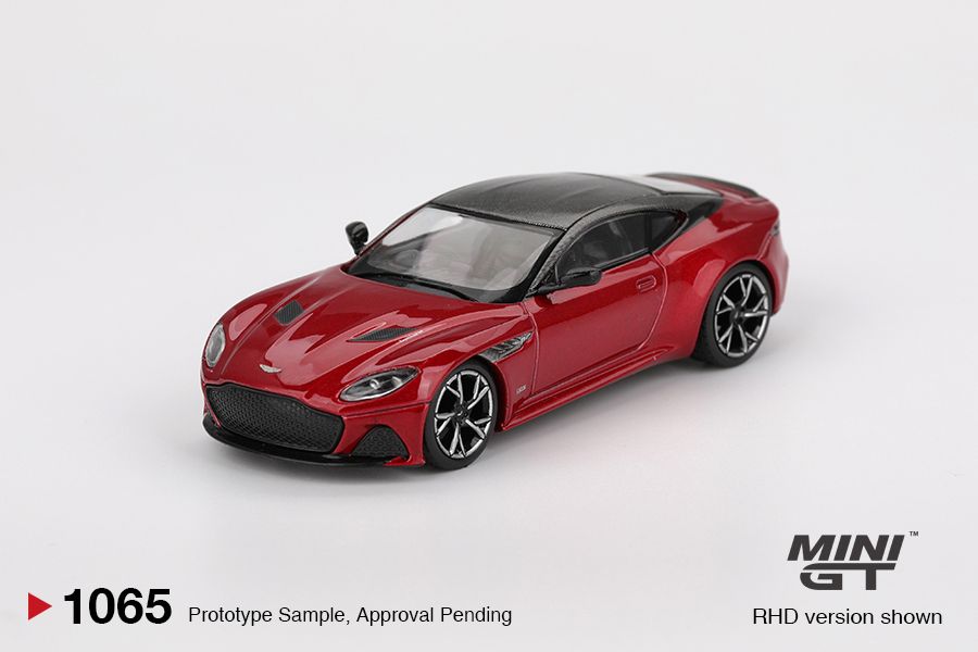 1:64 Mini GT - 2023 Aston Martin DBS, hyper red
