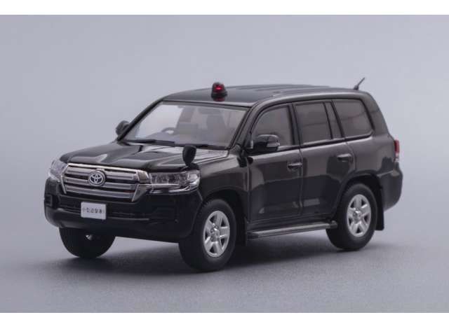 1:43 Ray's - 2017 Toyota Land Cruiser GX (URJ202) 7 Riot Police Car, black 1:43 Ray's - 2017 Toyota Land Cruiser GX (URJ202) 7 Riot Police Car, black