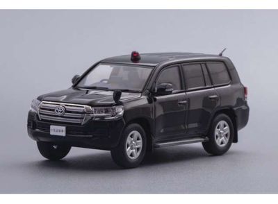 1:43 Ray's - 2017 Toyota Land Cruiser GX (URJ202) 7 Riot Police Car, black 1:43 Ray's - 2017 Toyota Land Cruiser GX (URJ202) 7 Riot Police Car, black