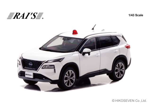 1:43 Ray's - 2022 Nissan X-Trail S e-4Orce (T33) Police Car, white 1:43 Ray's - 2022 Nissan X-Trail S e-4Orce (T33) Police Car, white