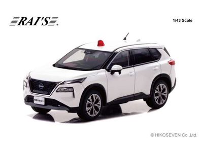 1:43 Ray's - 2022 Nissan X-Trail S e-4Orce (T33) Police Car, white 1:43 Ray's - 2022 Nissan X-Trail S e-4Orce (T33) Police Car, white