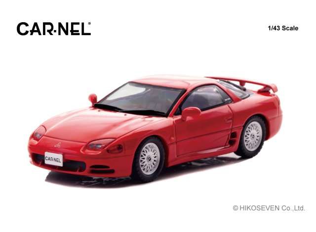 1:43 Carnel - 1994 Mistubishi GTO Twin Turbo MR (Z15A), passion red 1:43 Carnel - 1994 Mistubishi GTO Twin Turbo MR (Z15A), passion red