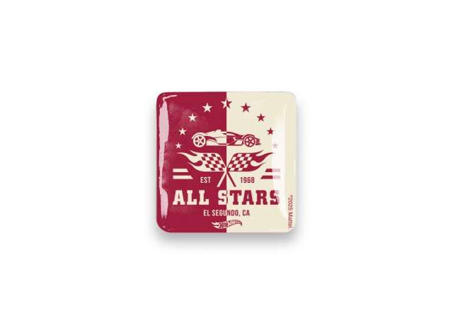 Hot Wheels Merchandise - Glas Magnet 53mm *All Stars* Hot Wheels Merchandise - Glas Magnet 53mm *All Stars*