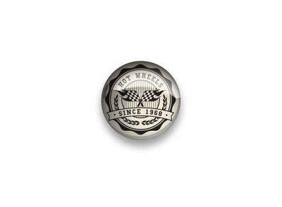 Hot Wheels Merchandise - Glas Magnet Rund 50mm *Hot Wheels Since 1968* Hot Wheels Merchandise - Glas Magnet Rund 50mm *Hot Wheels Since 1968*
