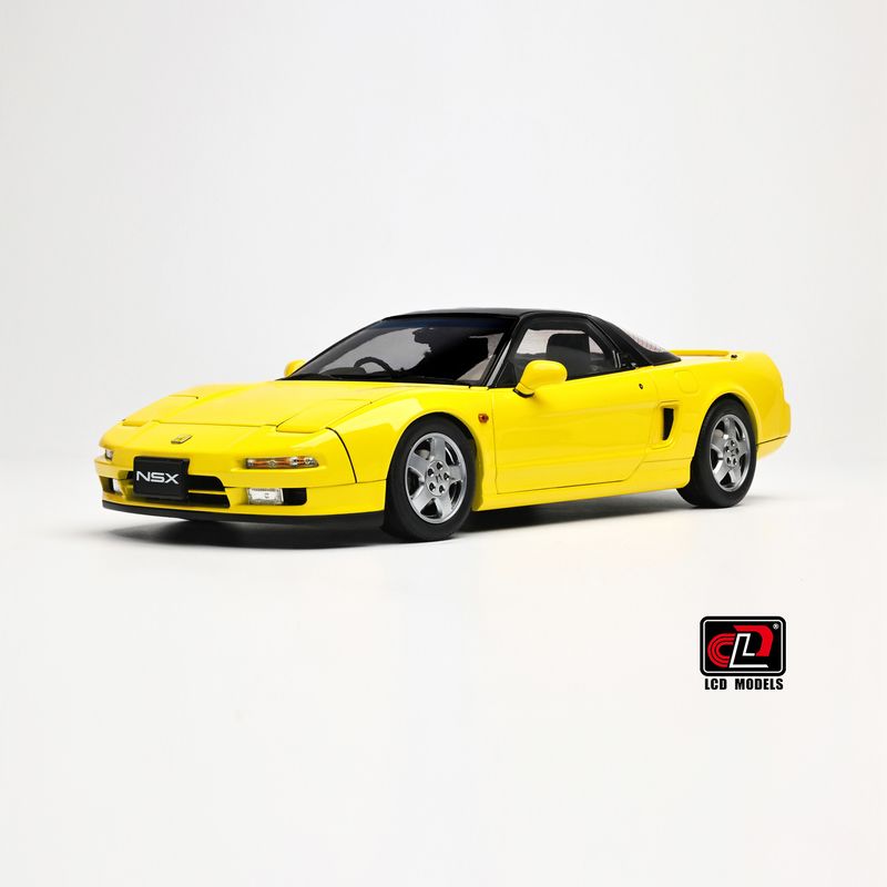 1:18 LCD Models - 1992 Honda NSX NA1 Type R Coupe Yellow Black 1:18 LCD Models - 1992 Honda NSX NA1 Type R Coupe Yellow Black