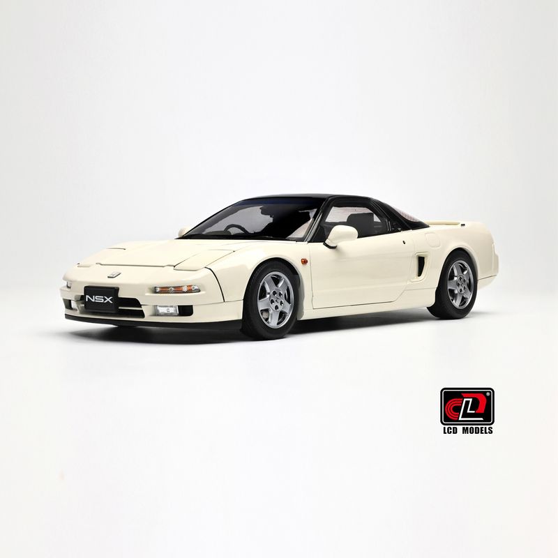 1:18 LCD Models - 1992 Honda NSX NA1 Type R Coupe White Black 1:18 LCD Models - 1992 Honda NSX NA1 Type R Coupe White Black