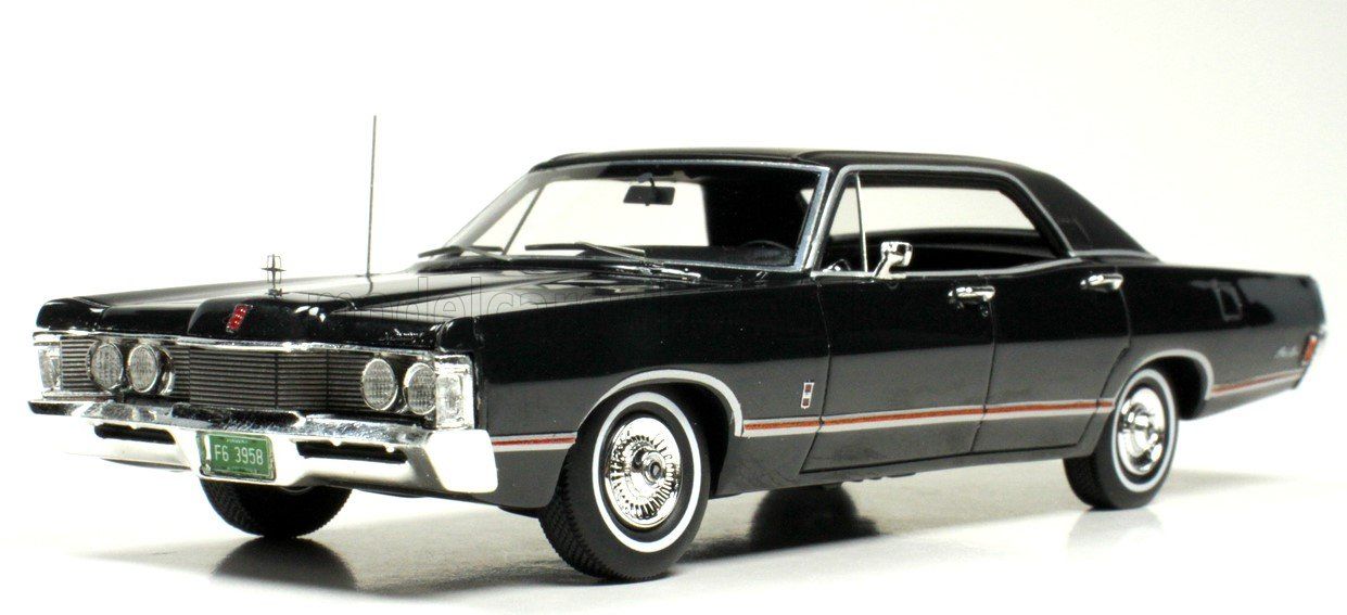1:43 Gladvarg - 1968 Mercury Bougham Black
