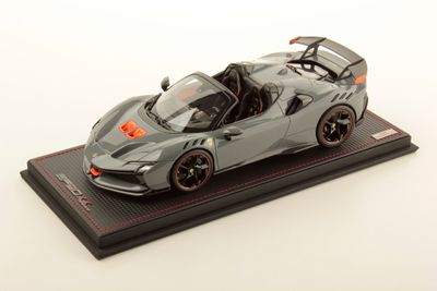 1:18 MR Collection Models - Ferrari SF90 XX Spider Grigio Nardo 1:18 MR Collection Models - Ferrari SF90 XX Spider Grigio Nardo