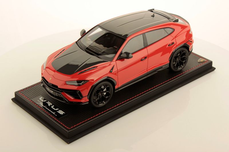 1:18 MR Collection Models - Lamborghini Urus Performante Rosso Arancio 1:18 MR Collection Models - Lamborghini Urus Performante Rosso Arancio