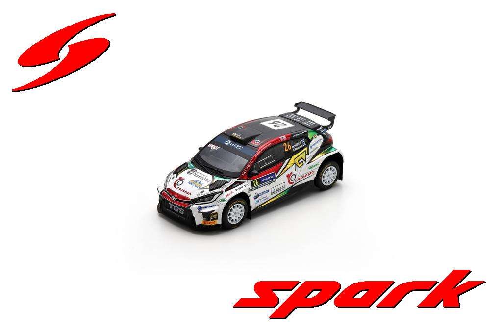 1:43 Spark - TOYOTA GR Yaris Rally 2 No.26 5th RC2 Rally Sweden 2024 M. Heikkila - K. Temonen