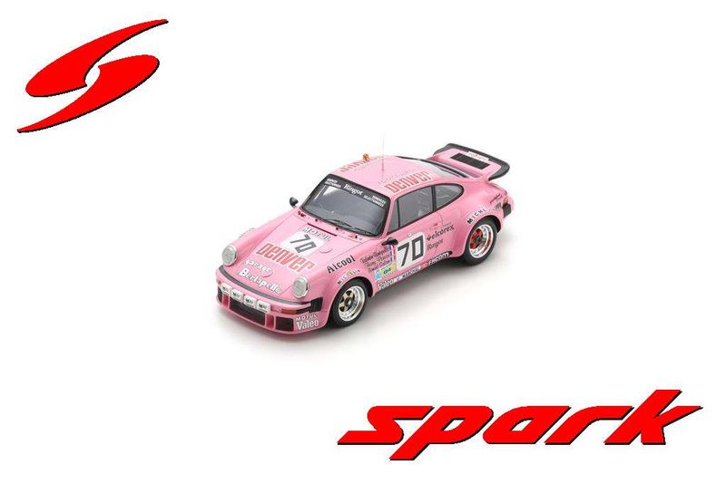 1:18 Spark - Porsche 934 No.70 17th Le Mans 24H 1981 T. Perrier – V. Bertapelle – B. Salam