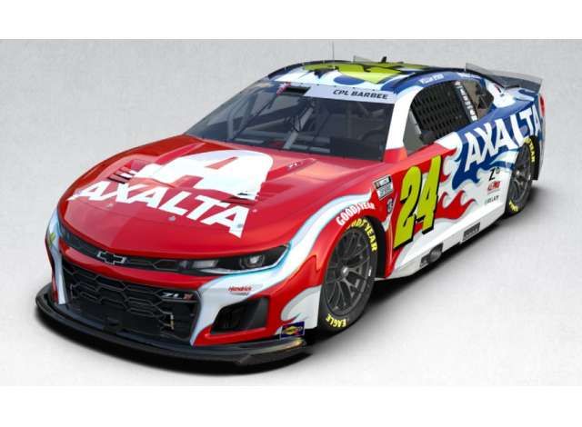 1:64 Action Racing Collectibles - 2025 Chevrolet #24 William Byron *Axalta Patriotic*