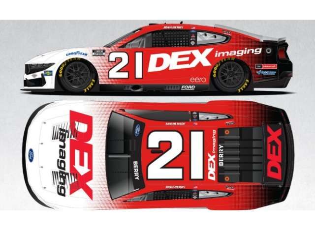1:64 Action Racing Collectibles - 2025 Ford Mustang #21 Josh Berry *Dex Imaging*