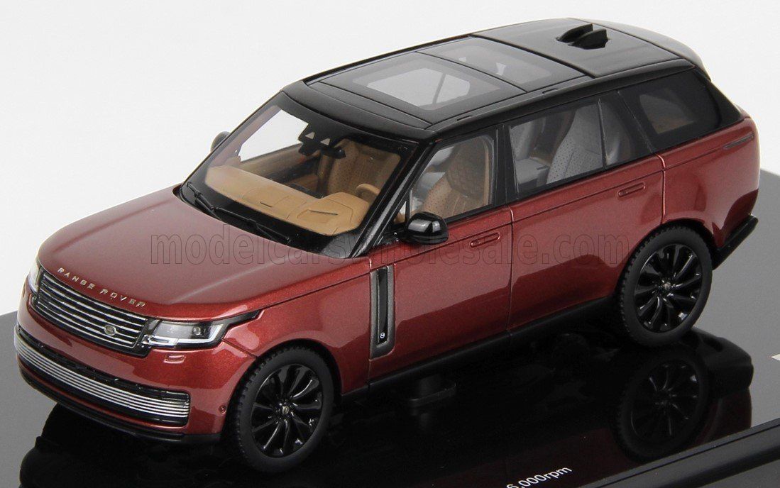 1:43 LCD Models - 2023 Land Rover Range Rover SV Serenity Red