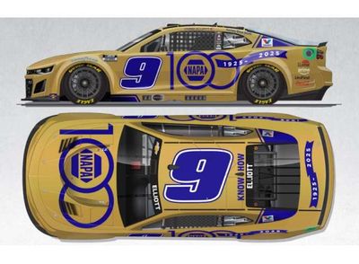 1:64 Action Racing Collectibles - 2025 Chevrolet #9 Chase Elliott *NAPA 100th Anniversary* 1:64 Action Racing Collectibles - 2025 Chevrolet #9 Chase Elliott *NAPA 100th Anniversary*