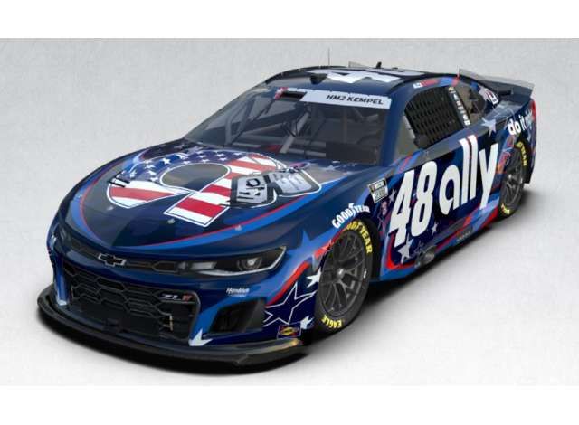1:64 Action Racing Collectibles - 2025 Chevrolet #48 Alex Bowman *Ally Salutes* 1:64 Action Racing Collectibles - 2025 Chevrolet #48 Alex Bowman *Ally Salutes*
