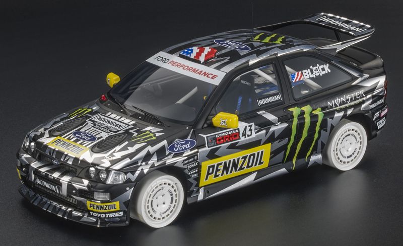 1:43 Top Marques - Ford Escort RS Cosworth #43 Hoonigan 2017 K. Block *Without Tires* 1:43 Top Marques - Ford Escort RS Cosworth #43 Hoonigan 2017 K. Block *Without Tires*