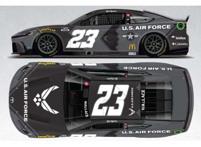 1:64 Action Racing Collectibles - 2025 Toyota Camry #23 Bubba Wallace *U.S. Air Force*