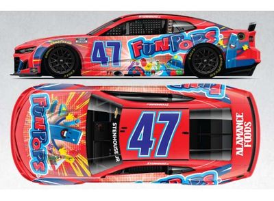1:64 Action Racing Collectibles - 2025 Chevrolet #47 Ricky Stenhouse Jr. *Fun Pops* 1:64 Action Racing Collectibles - 2025 Chevrolet #47 Ricky Stenhouse Jr. *Fun Pops*