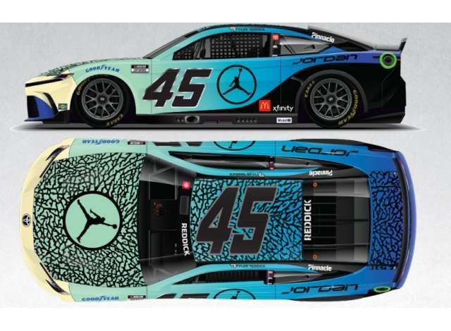 1:64 Action Racing Collectibles - 2025 Toyota Camry XSE #45 Tyler Reddick *Jordan Brand Jumpman*