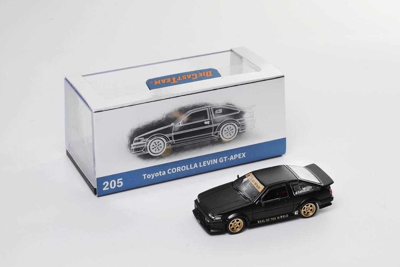 1:64 DCT - Toyota AE86, black