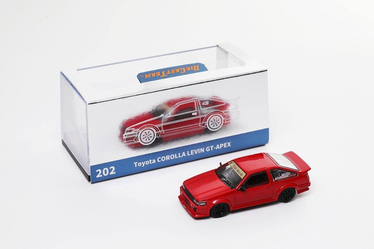 1:64 DCT - Toyota AE86, red