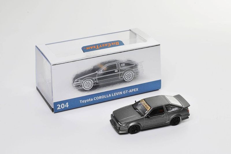 1:64 DCT - Toyota AE86, grey 1:64 DCT - Toyota AE86, grey