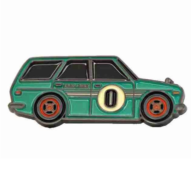 Faith Pins - Datsun 510 wagon, green Faith Pins - Datsun 510 wagon, green