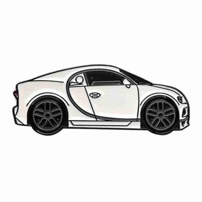 Faith Pins - Bugatti Chiron, white Faith Pins - Bugatti Chiron, white