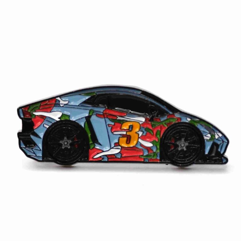 Faith Pins - Lamborghini Aventador LP700, blue/red Faith Pins - Lamborghini Aventador LP700, blue/red