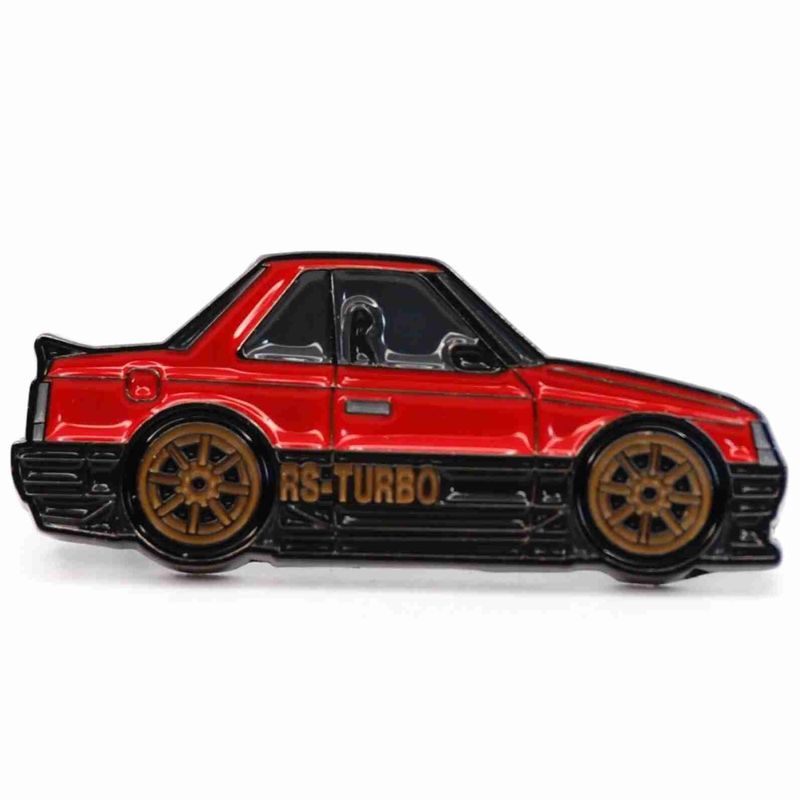Faith Pins - Nissan Skyline R30, red/black Faith Pins - Nissan Skyline R30, red/black