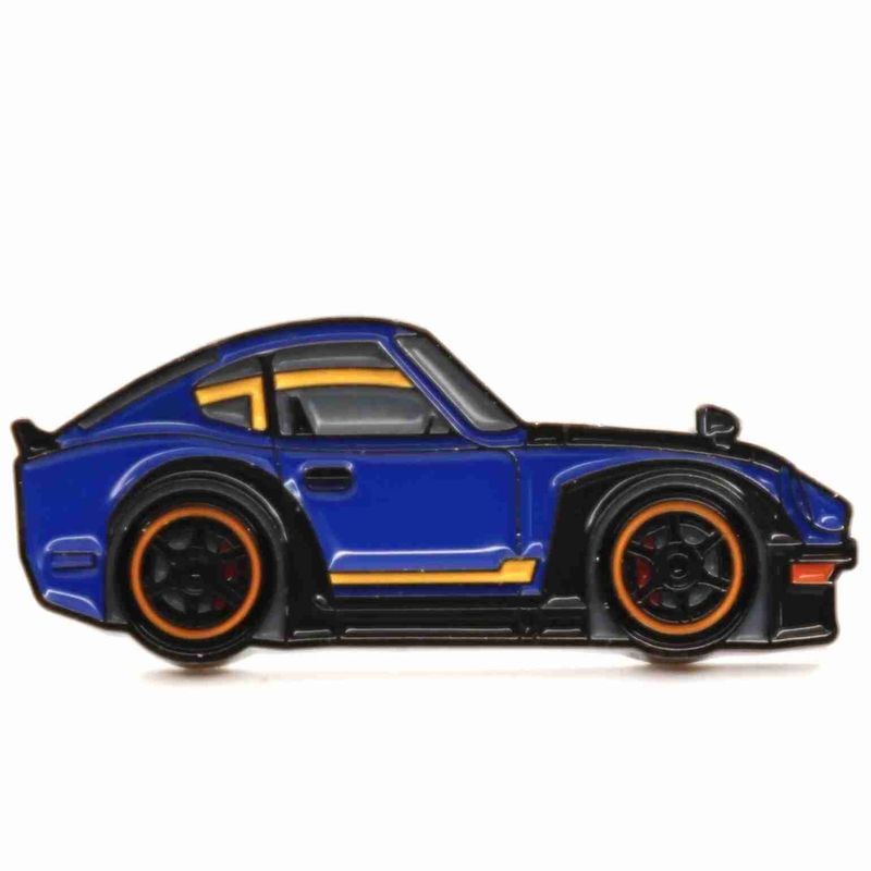 Faith Pins - Datsun 240z, blue Faith Pins - Datsun 240z, blue