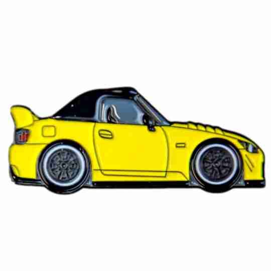 Faith Pins - Honda S2000, yellow Faith Pins - Honda S2000, yellow