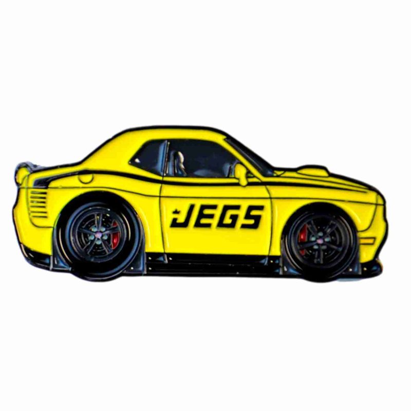 Faith Pins - Dodge Challenger JEGS, yellow Faith Pins - Dodge Challenger JEGS, yellow