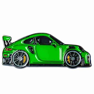 Faith Pins - Porsche 911 GT3 RS, green Faith Pins - Porsche 911 GT3 RS, green