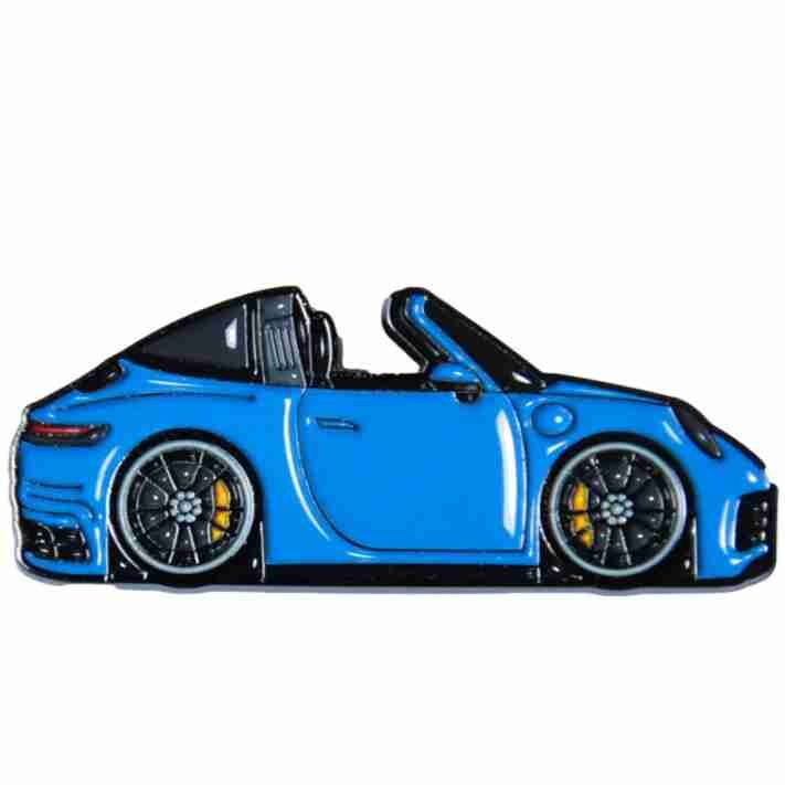 Faith Pins - Porsche 911 Targa, blue Faith Pins - Porsche 911 Targa, blue
