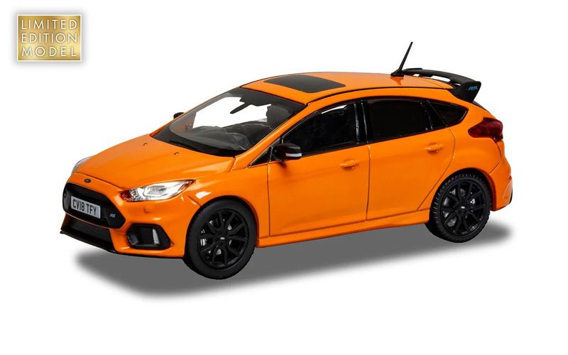 1:43 Corgi - Ford Focus Mk3 RS Heritage Edition, Deep Orange 1:43 Corgi - Ford Focus Mk3 RS Heritage Edition, Deep Orange