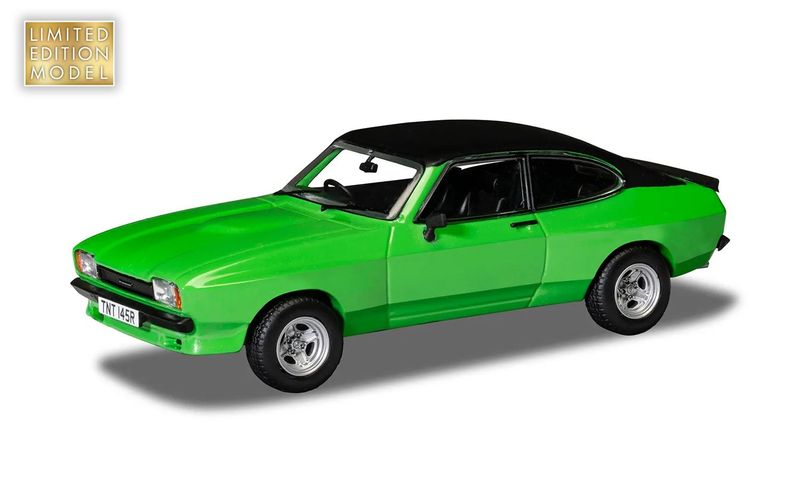 1:43 Corgi - Ford Capri Mk2 3.0S X-Pack, Signal Green 1:43 Corgi - Ford Capri Mk2 3.0S X-Pack, Signal Green