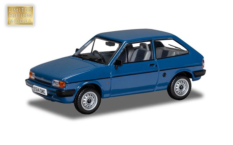 1:43 Corgi - Ford Fiesta Mk2 1.1 Popular Plus, Maritime Blue 1:43 Corgi - Ford Fiesta Mk2 1.1 Popular Plus, Maritime Blue