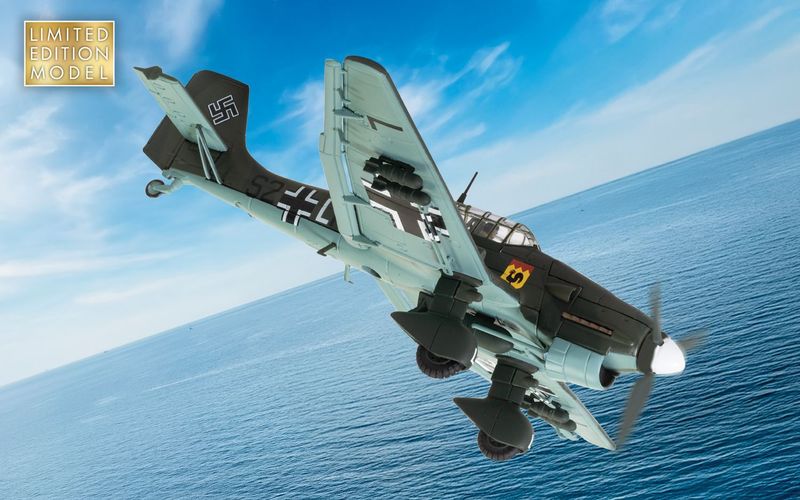 1:72 Corgi - Junkers Ju87B-1 Stuka - Uffz Pittroff and Uffz Scubert (Battle of Britain 85) 1:72 Corgi - Junkers Ju87B-1 Stuka - Uffz Pittroff and Uffz Scubert (Battle of Britain 85)