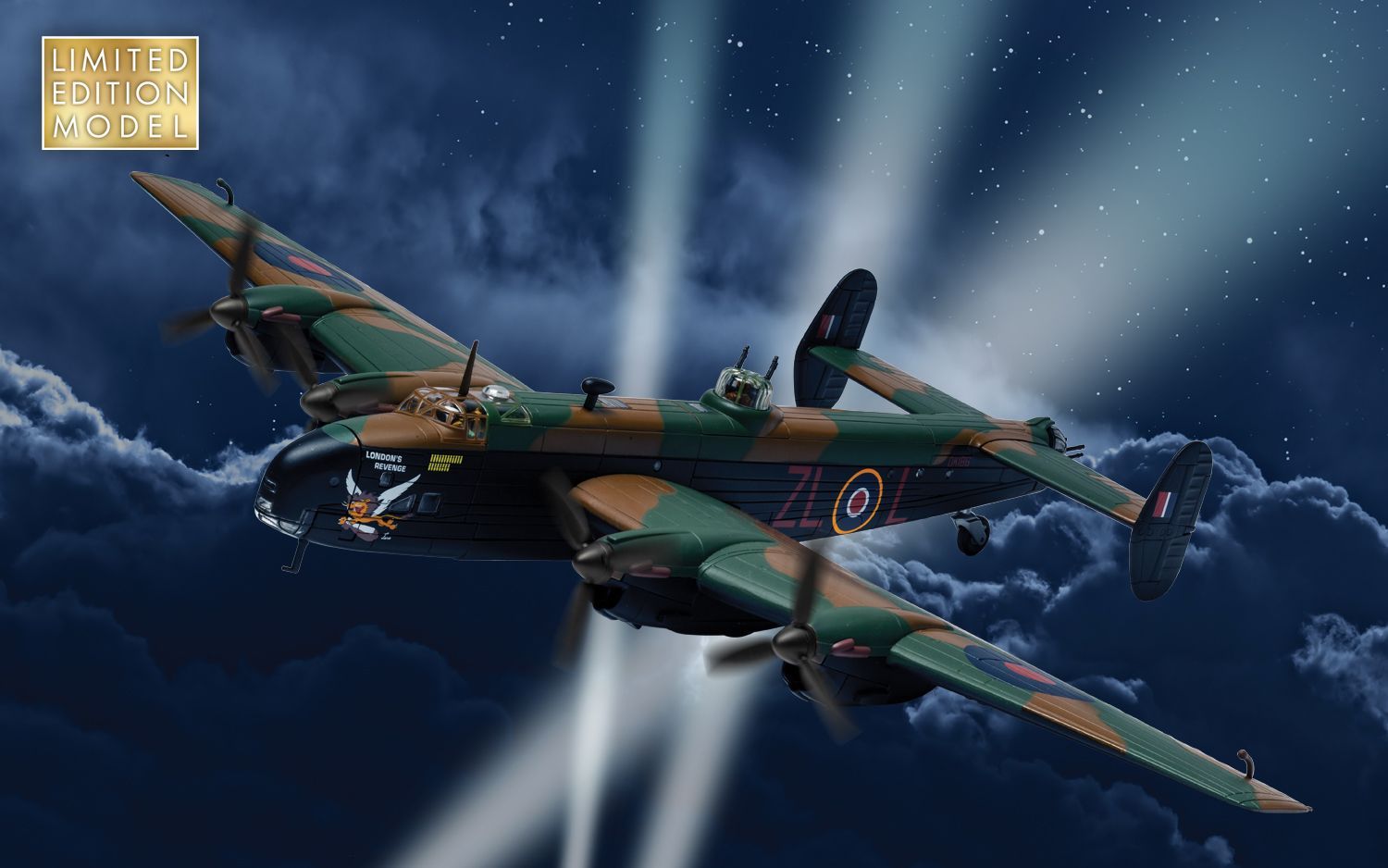 1:72 Corgi - Handley Page Halifax MkV 'London's Revenge / L for Lana' - RCAF No.427 Sqn - RAF Leeming
