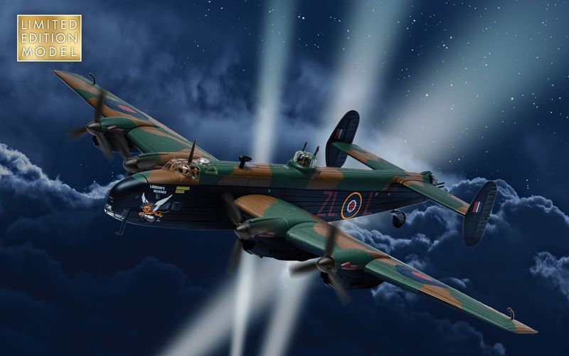 1:72 Corgi - Handley Page Halifax MkV 'London's Revenge / L for Lana' - RCAF No.427 Sqn - RAF Leeming 1:72 Corgi - Handley Page Halifax MkV 'London's Revenge / L for Lana' - RCAF No.427 Sqn - RAF Leeming