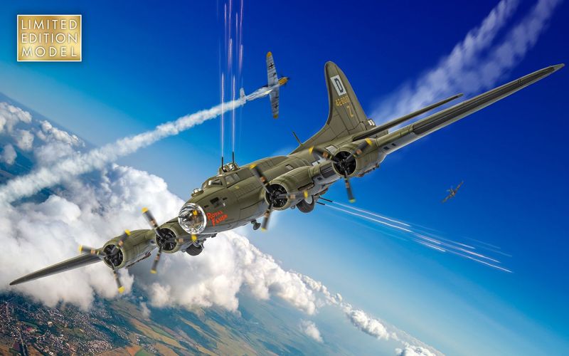 1:72 Corgi - B-17F Flying Fortress 'Royal Flush' - 8th Air Force - Lt Robert 1:72 Corgi - B-17F Flying Fortress 'Royal Flush' - 8th Air Force - Lt Robert "Rosie" Rosenthal