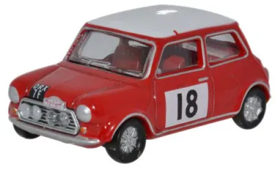 1:76 Oxford - Mini Cooper S MkII 1968 Monte Carlo Rally 1:76 Oxford - Mini Cooper S MkII 1968 Monte Carlo Rally