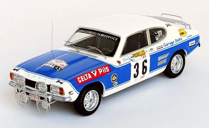 1:43 Trofeu - Ford Capri, Rally Tap, 1972, #36 1:43 Trofeu - Ford Capri, Rally Tap, 1972, #36