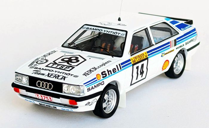 1:43 Trofeu - Audi quattro, 1000 Lakes Rally, 1986, #14 1:43 Trofeu - Audi quattro, 1000 Lakes Rally, 1986, #14
